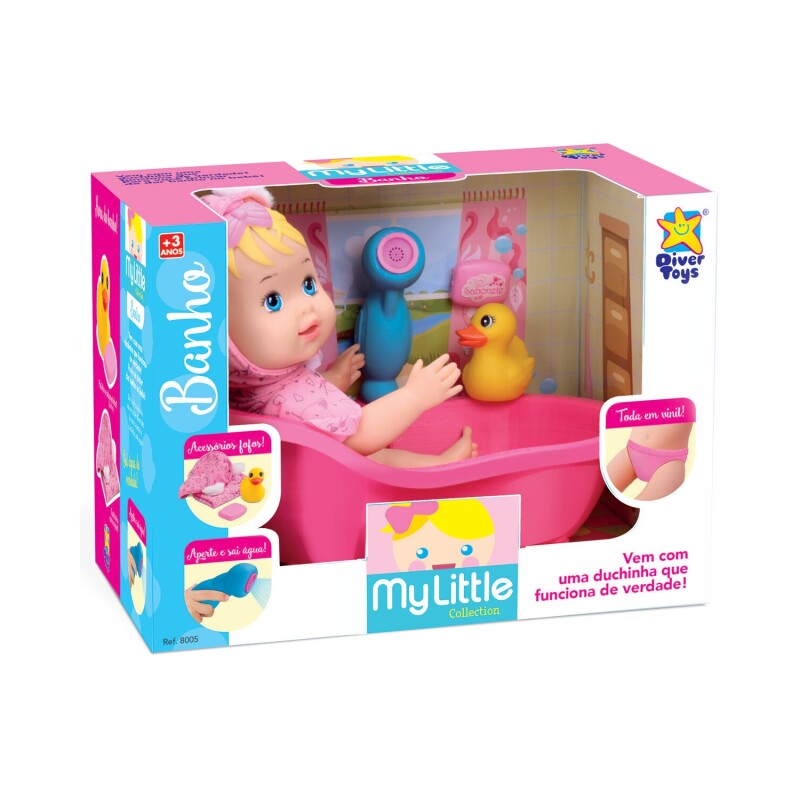Muñeca con baño Diver Toys My Little Collection Muñeca con baño Diver Toys My Little Collection