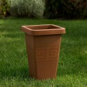 Maceta Piramidal 13Lts Terracota Ref 0478 TERRACOTA