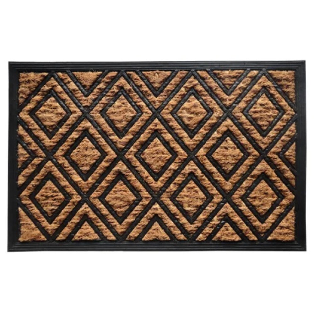 Felpudo Coco/Goma - 40x60 cm Rombos