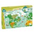 Puzzle observación 61x38 cm 200 Pcs + Libro Mapa Mundo