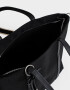 Shopper Clasico Cartera Shopper Con Correa - Negro