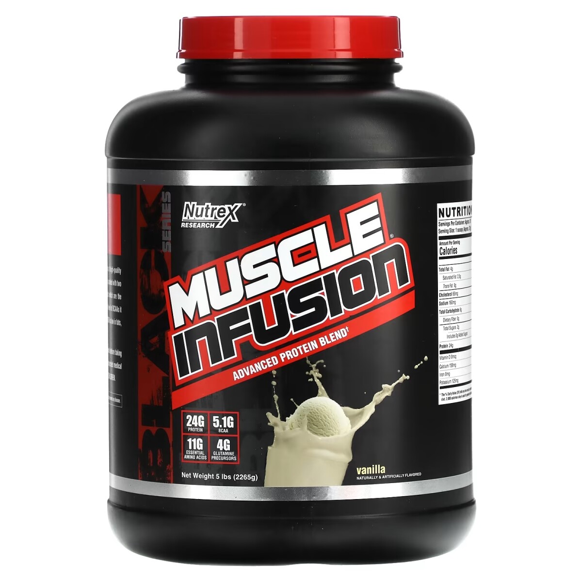 Nutrex Proteina Muscle Infusion (5lbs) - Vainilla 