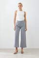 Pantalón de jean rayado crudo