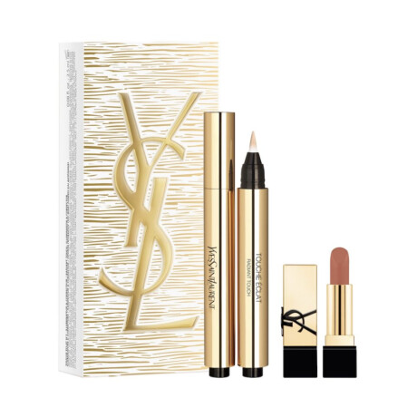 Cofre YSL Corrector Touche Éclat Radiant Touch + Labial Cofre YSL Corrector Touche Éclat Radiant Touch + Labial