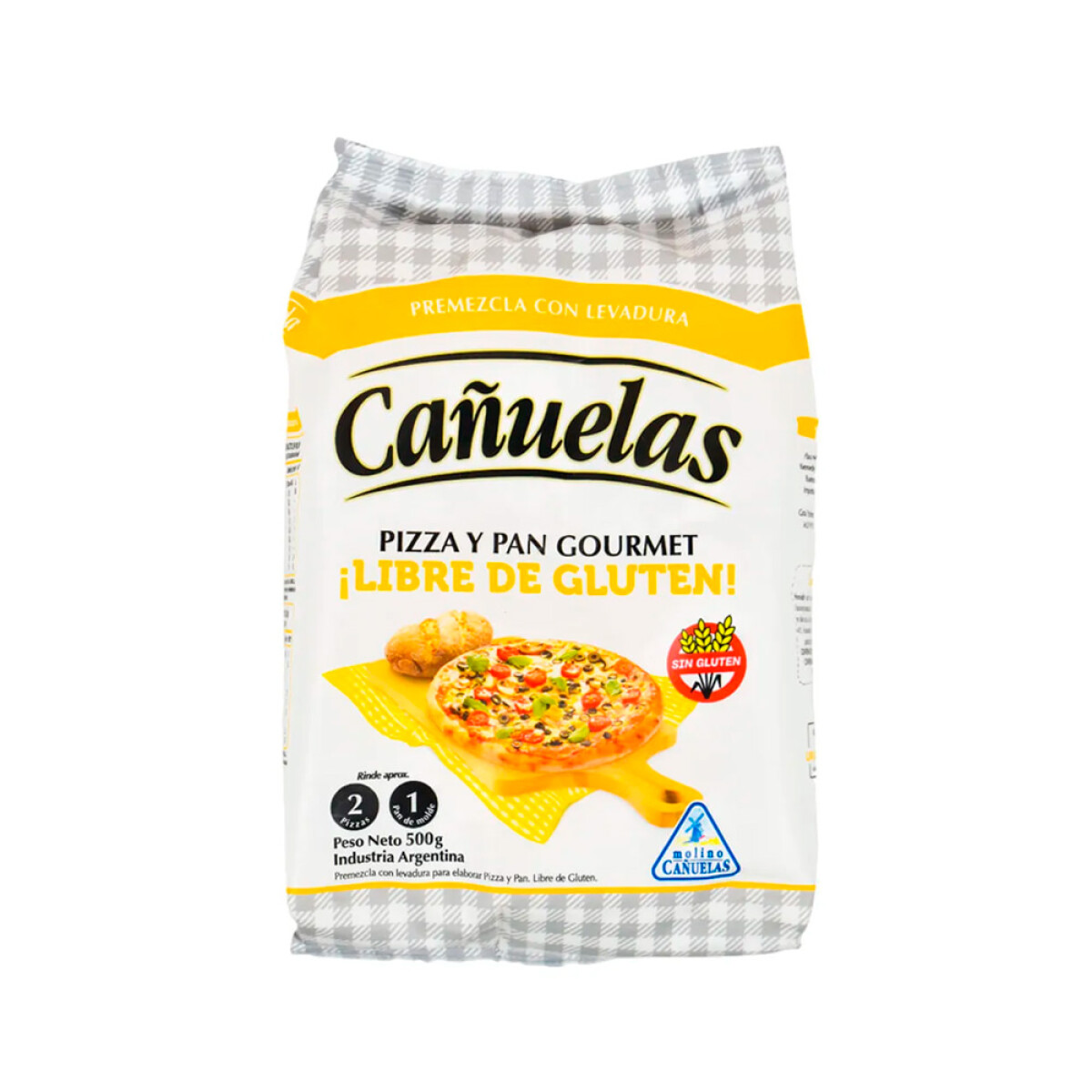 Premezcla de pizza y pan Cañuelas 