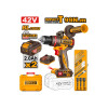 TALADRO ATORN. C/PERCUTOR A BATERIA 42V 99NM BRUSHLESS C/2 BAT 2.0AH + CARGADOR TALADRO ATORN. C/PERCUTOR A BATERIA 42V 99NM BRUSHLESS C/2 BAT 2.0AH + CARGADOR