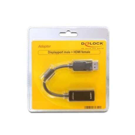 Adaptador conversor DisplayPort Macho a HDMI Hembra Adaptador conversor DisplayPort Macho a HDMI Hembra