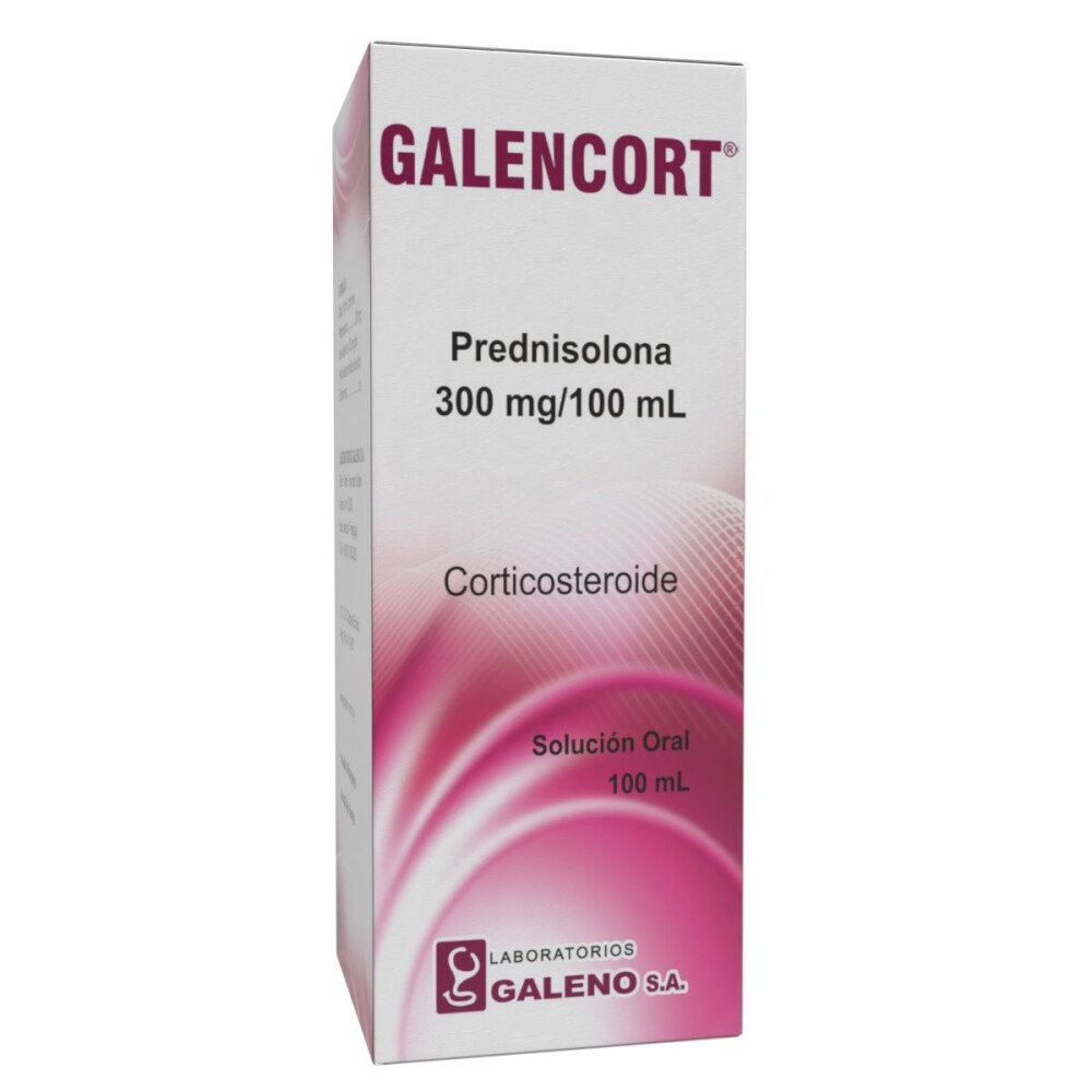 GALENCORT PREDNISOLONA 3MG/ML SOL. ORAL única