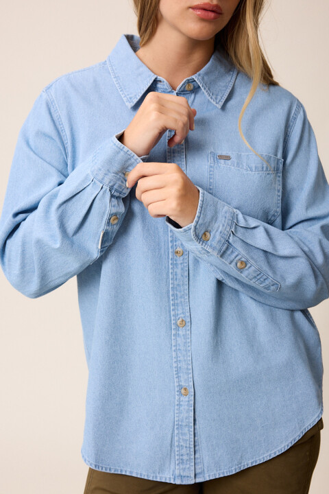 CAMISA LIVAR POLANCO Azul Medio