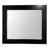 Espejo marco de madera negro - 1.00mts x 90cms - PRODUCTO CON DETALLES - Espejo marco de madera negro - 1.00mts x 90cms - PRODUCTO CON DETALLES -