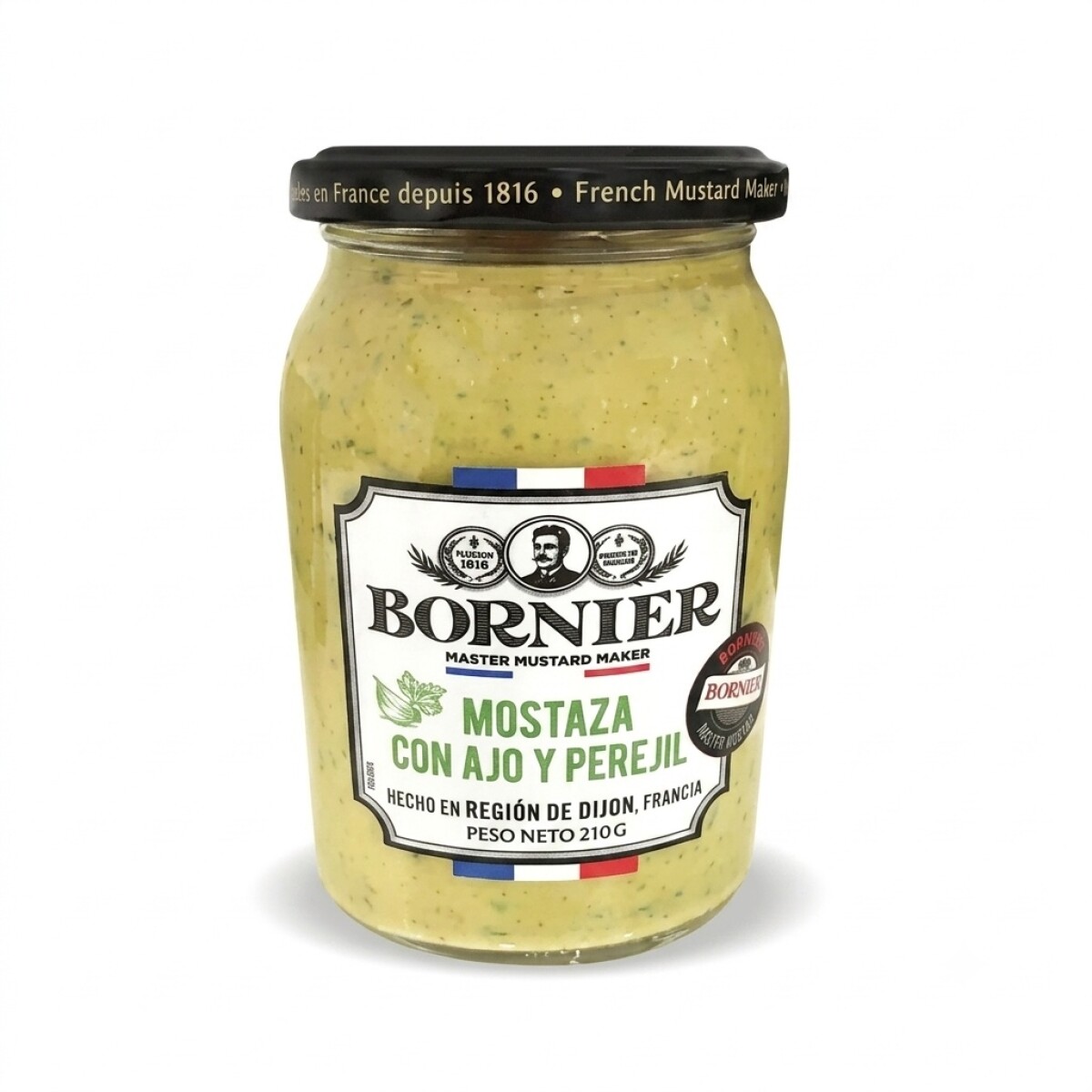 Mostaza Con Ajo Y Perejil Bornier 210g 