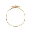 Anillo Estrella Radiante en Oro Amarillo 18k con circonias Anillo Estrella Radiante en Oro Amarillo 18k con circonias