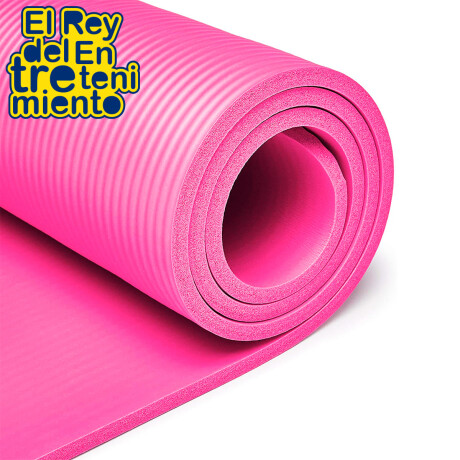 Colchoneta Everlast 10mm Yogamat Pilates Gimnasia Rosado