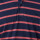 REMERA POLO RAYADA JERSEY Azul