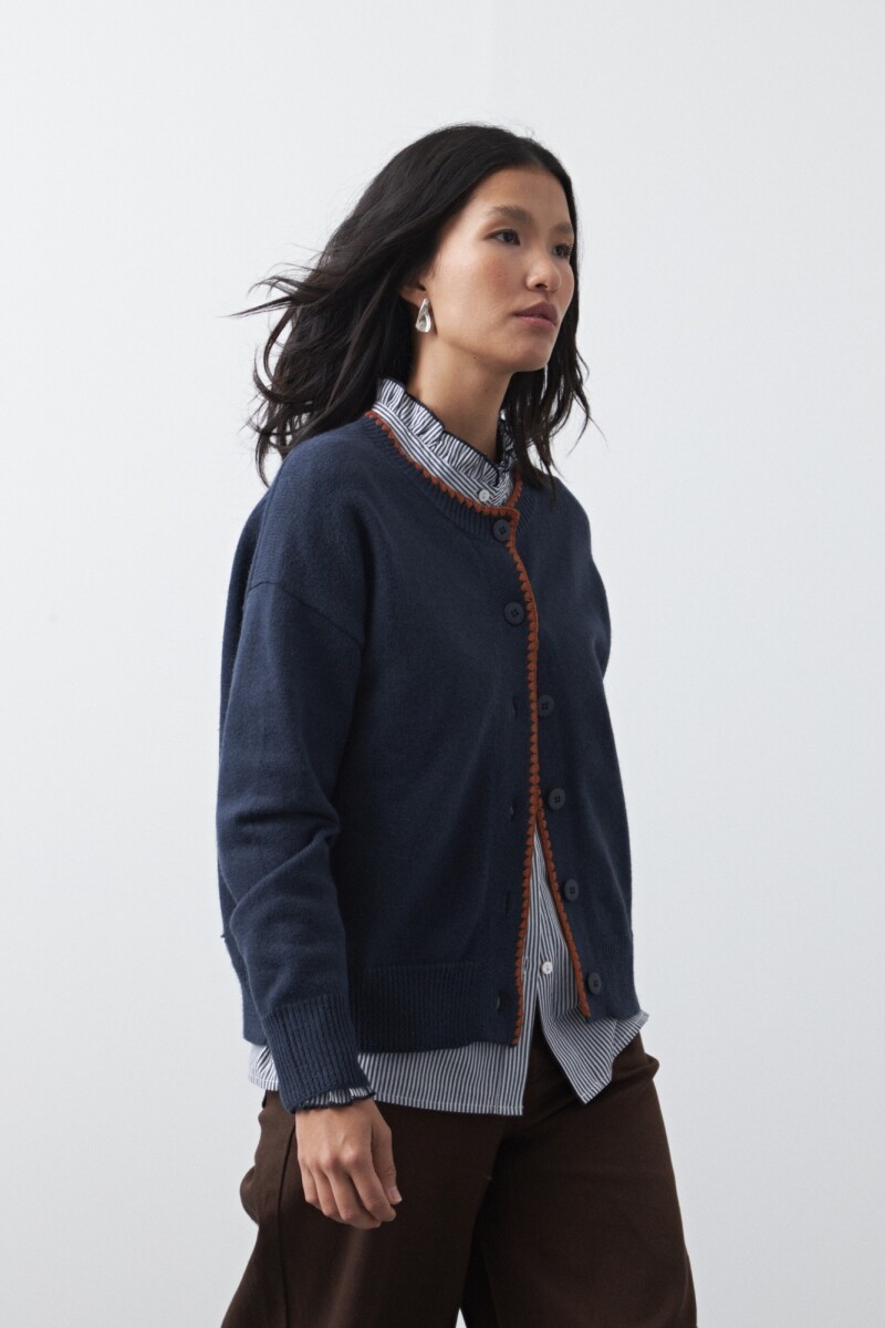 CARDIGAN TELMA Azul Oscuro