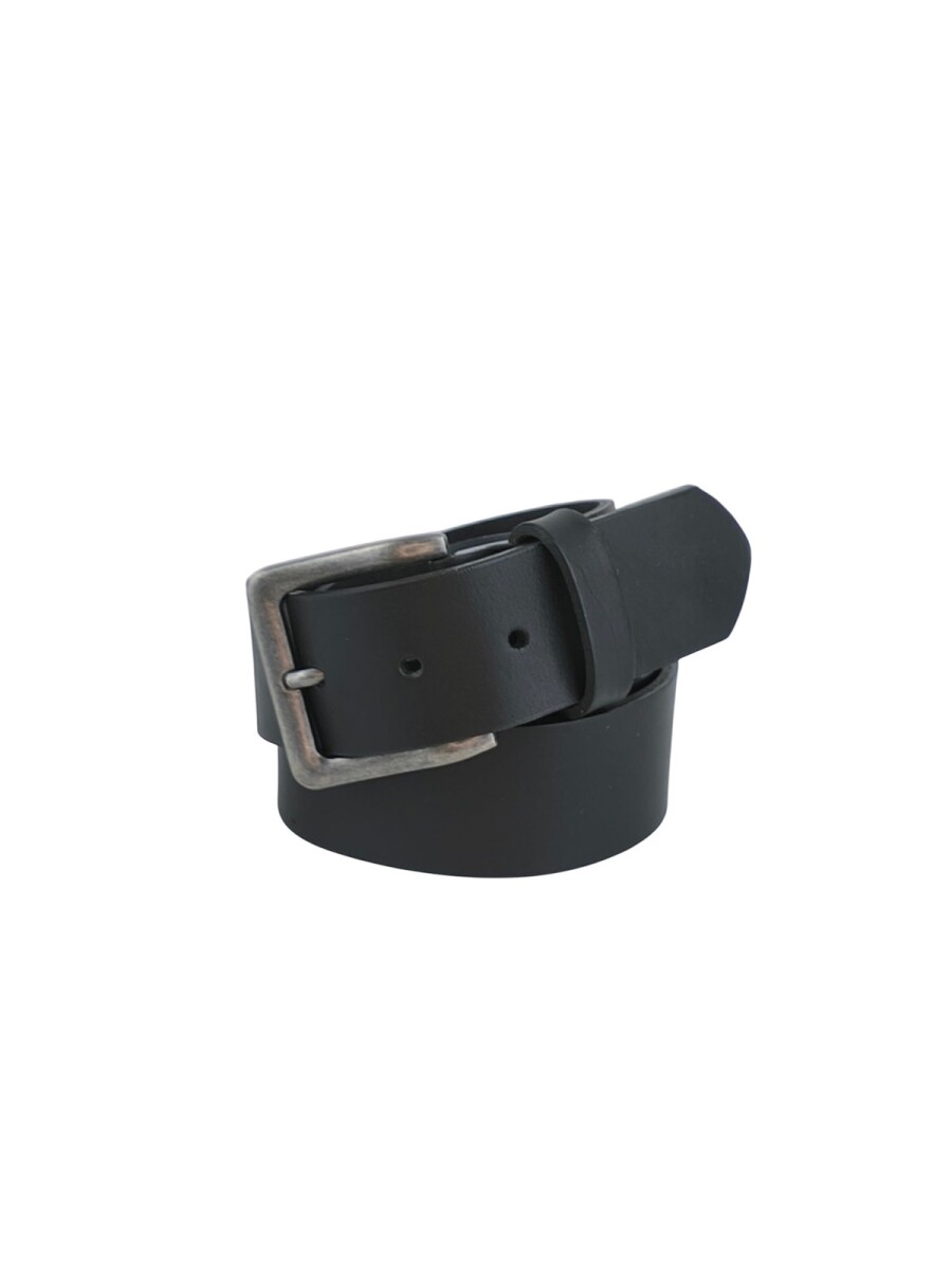 Cinturon de cuero 40 mm - Marron oscuro 