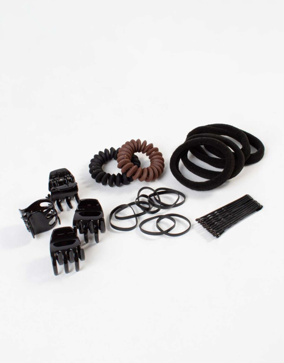 Accesorios Pelo Set - Combinacion Bicolor 