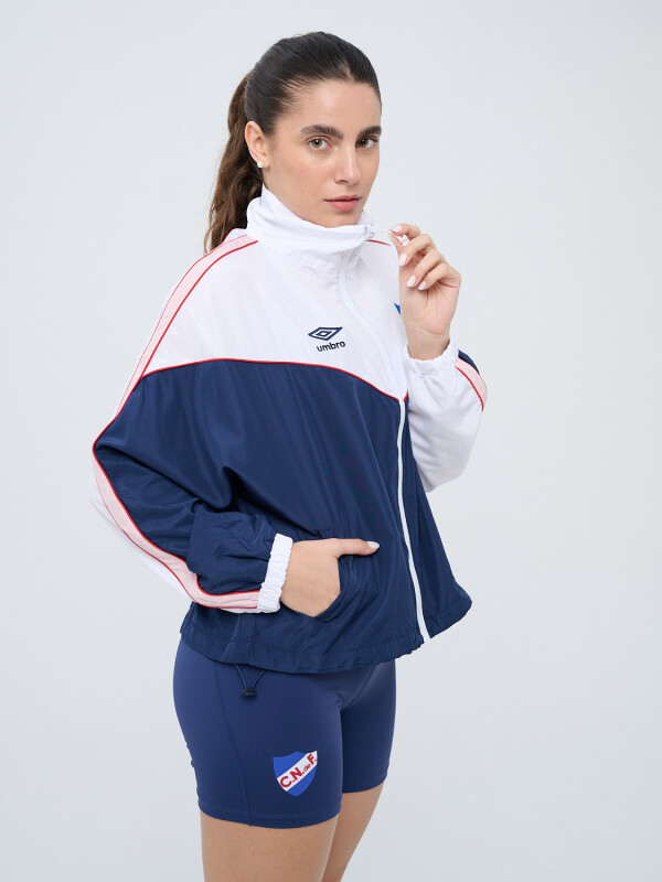 Campera Sky Nacional Mujer Azul Marino, Blanco