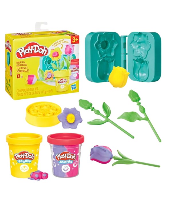 Hasbro Play Doh Sets de Girasoles y Margaritas Único