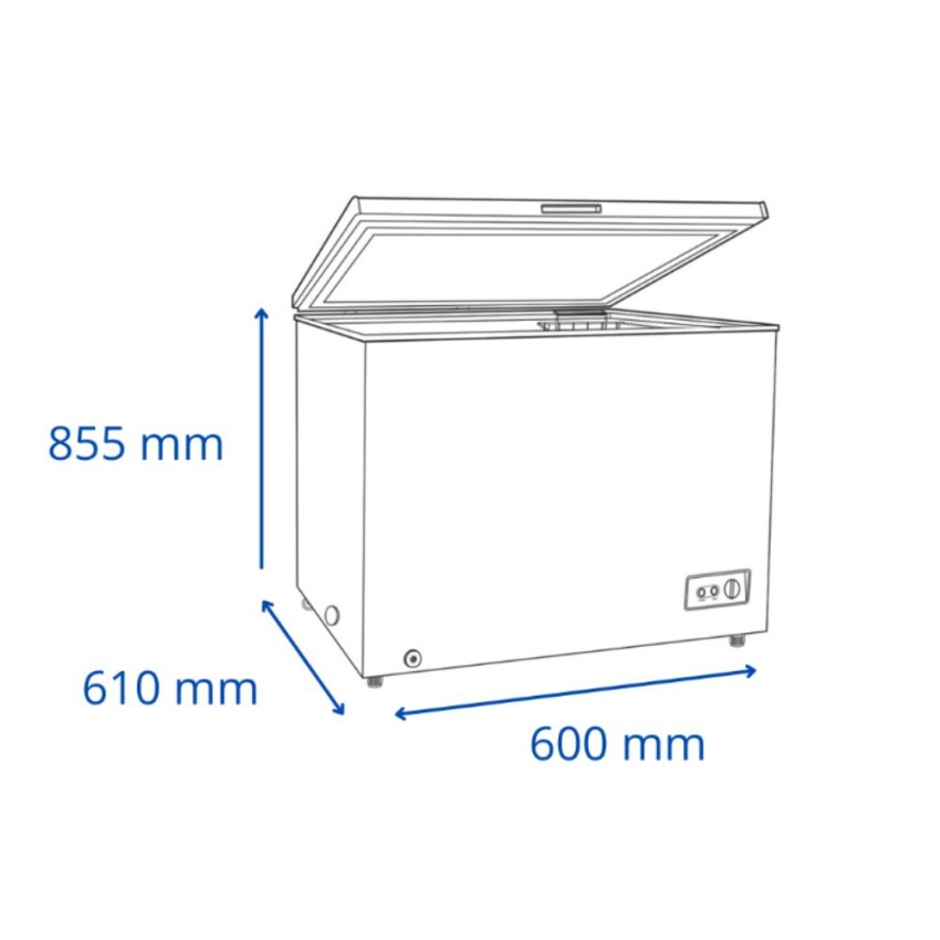 Freezer Horizontal James FHJ-150 M INV Freezer Horizontal James FHJ-150 M INV