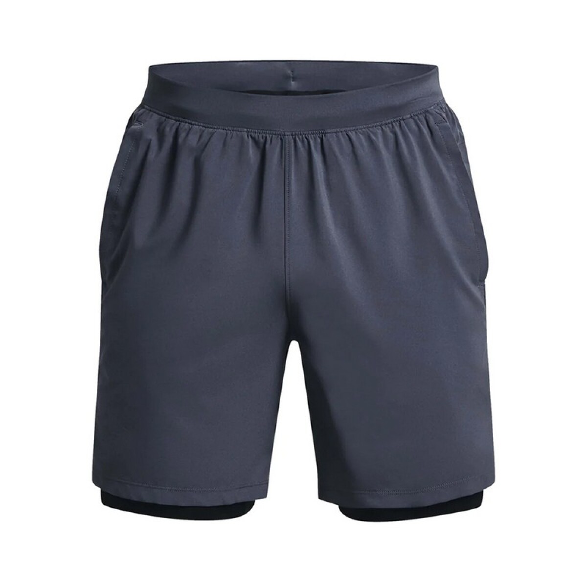 Short Under Armour Launch 2in1 - Gris 