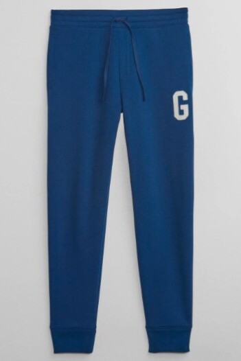 Pantalòn Deportivo Logo Gap Hombre Pangea Blue