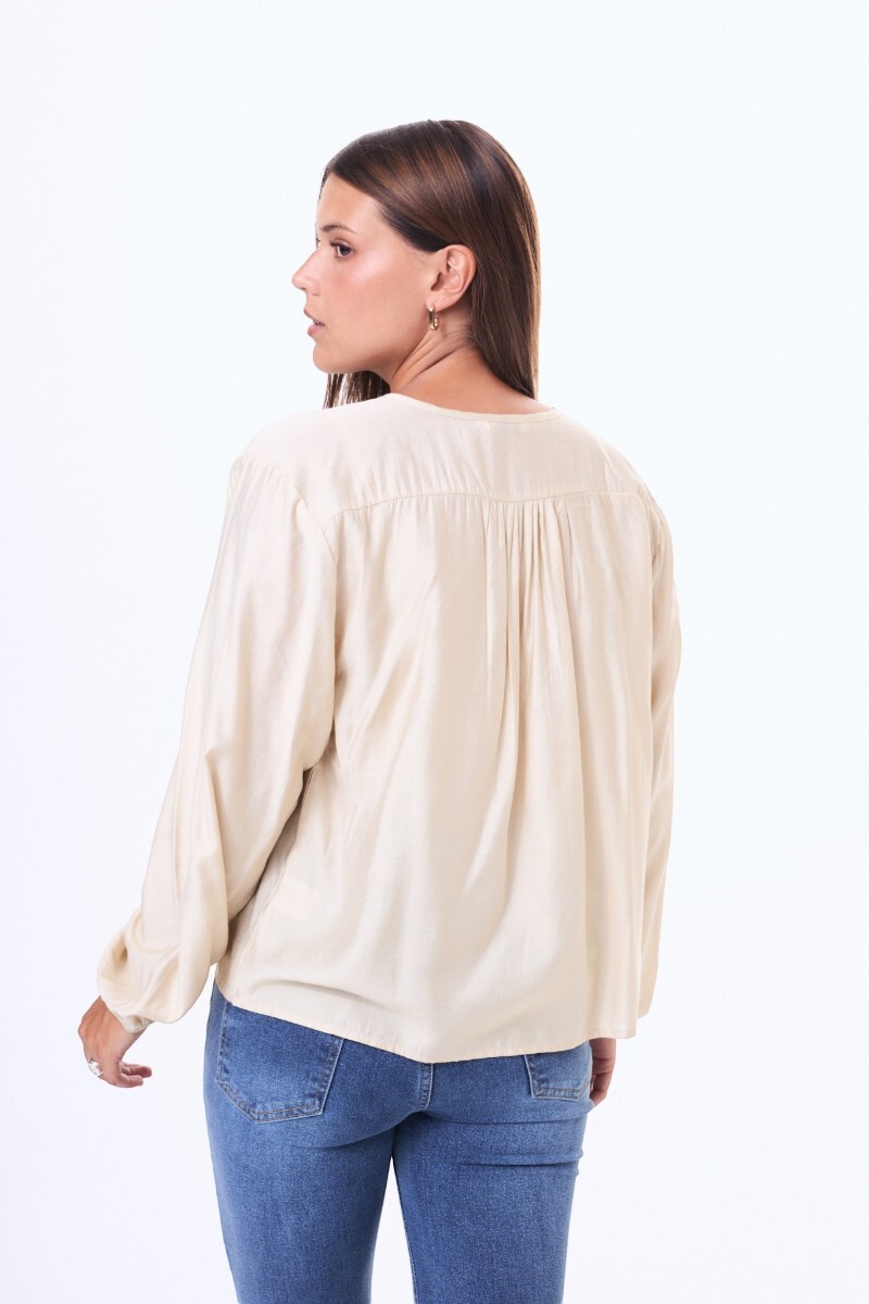 Blusa Ovalle Beige