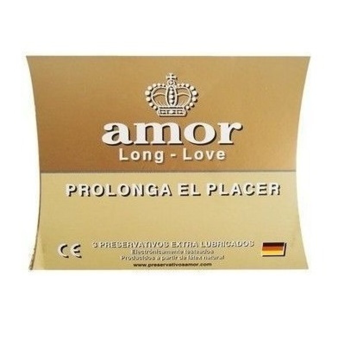 Preservativos Amor Prolonga El Placer 3 Uds. 