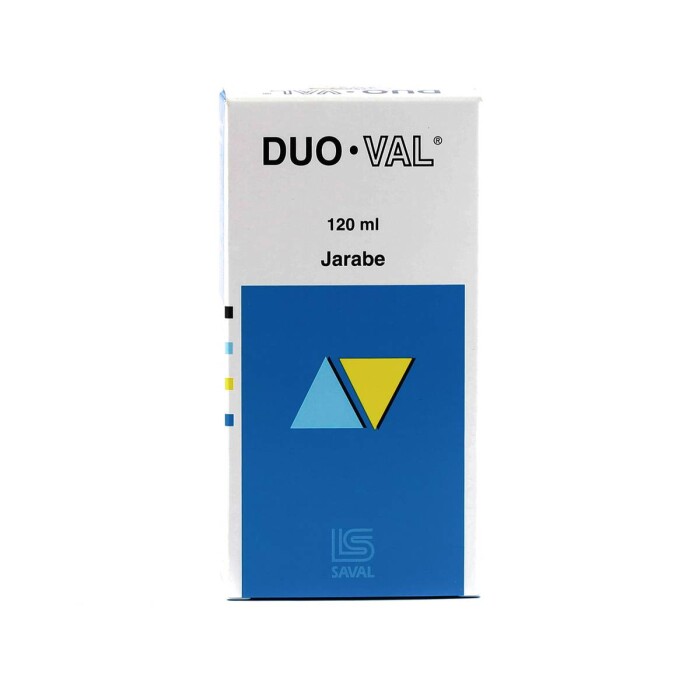 DUOVAL JARABE FRASCO X 120 ML. única