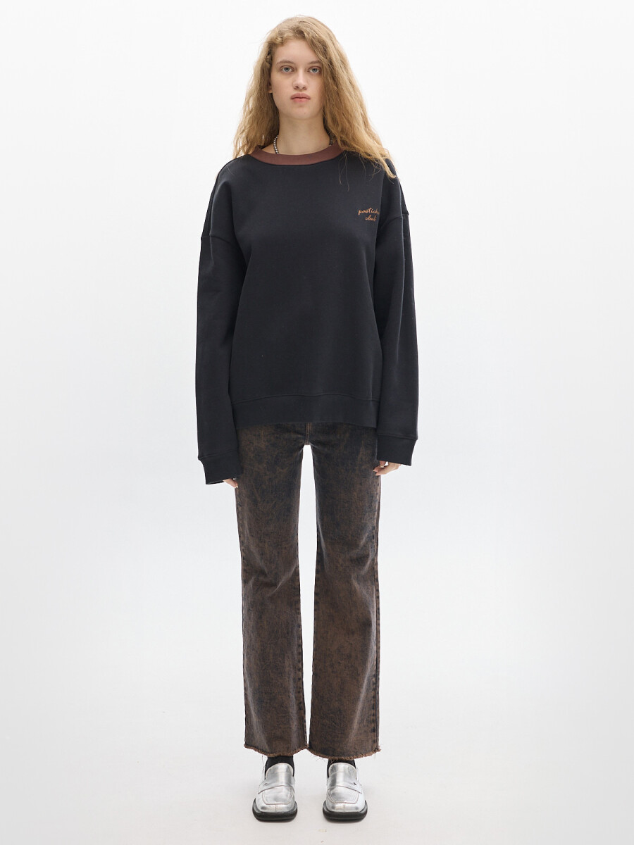 Buzo Wood - Negro 