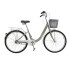 Bicicleta BDF Paseo Urbana Rodado 26 " Canasto Freno V-Brake Gris 1