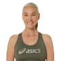Asics Padded Bra - Mujer Mantle Green/olive Grey