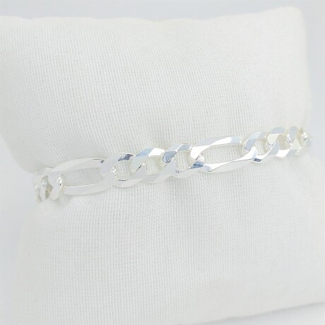 Pulsera de plata 925, modelo fígaro 3*1, gruesa Pulsera de plata 925, modelo fígaro 3*1, gruesa