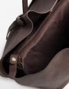 Shopper Cartera Shopper Curva - Marron Chocolate