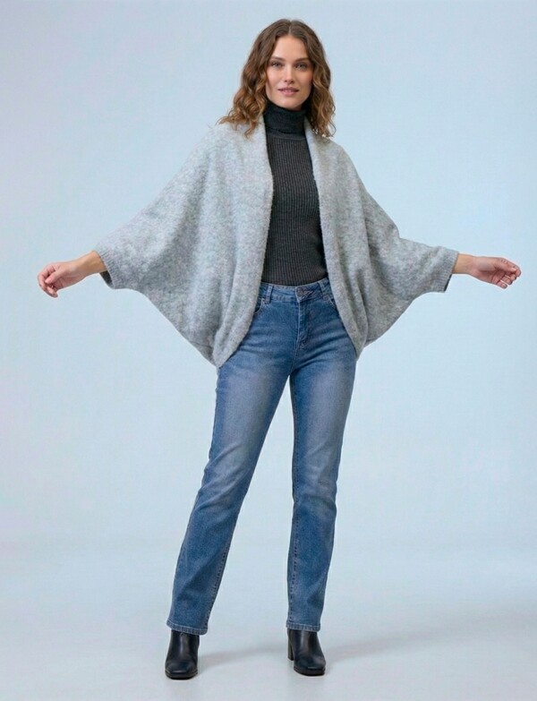 Cardigan Cashmere GRIS