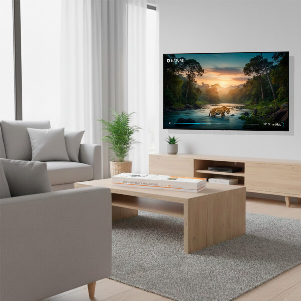 Soporte De Pared Doble Brazo Acero Tv De 37" - 80" Brateck Color Negro