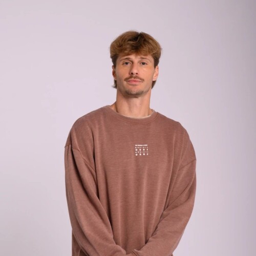Buzo Hombre E/A/L/Base Alg.C/Fepl.C/Estam.Canva S-XL Bordo