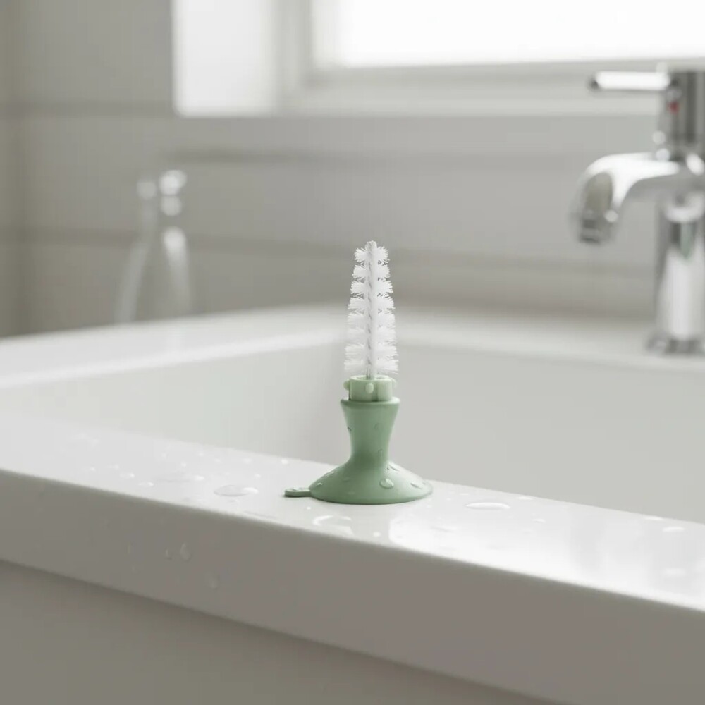 Cepillo limpia biberon KIKKABOO 2 en 1 MINT Cepillo limpia biberon KIKKABOO 2 en 1 MINT