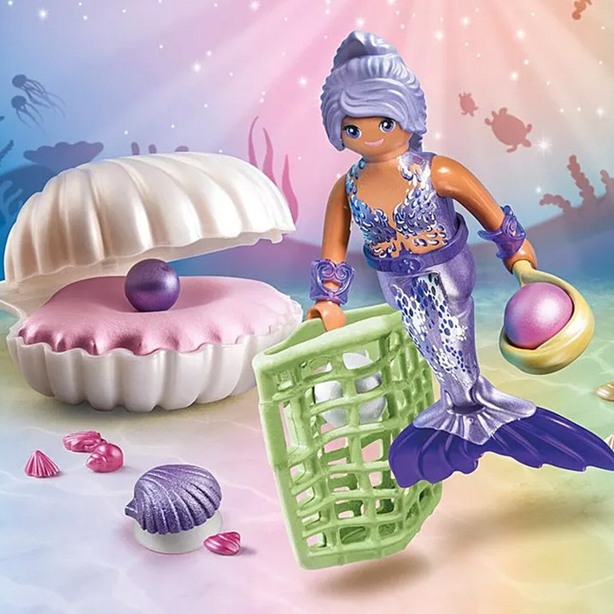 Sirena con Joyería Marina Playmobil 20 Piezas 