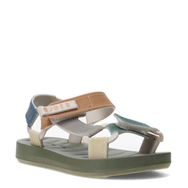 Sandalias Infantiles Rider Free Style II Verde - Beige