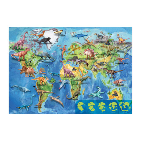 PUZZLE EDUCA MAPAMUNDI DINOSAURIOS 150 PIEZAS 001