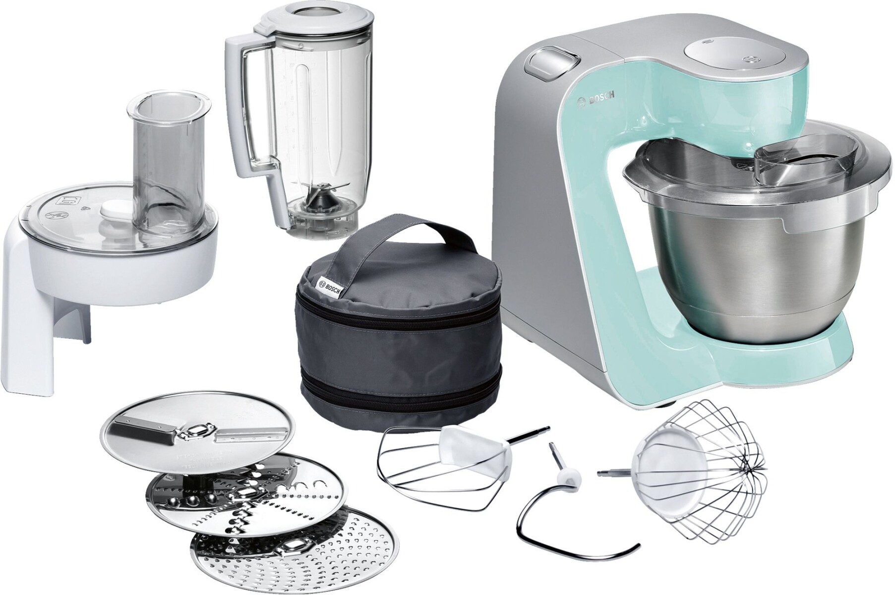 ROBOT DE COCINA BOSCH 1000W MUM58020 PLANETARIA 3D 