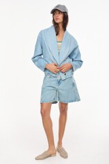 Chaqueta Orilla Celeste Washed