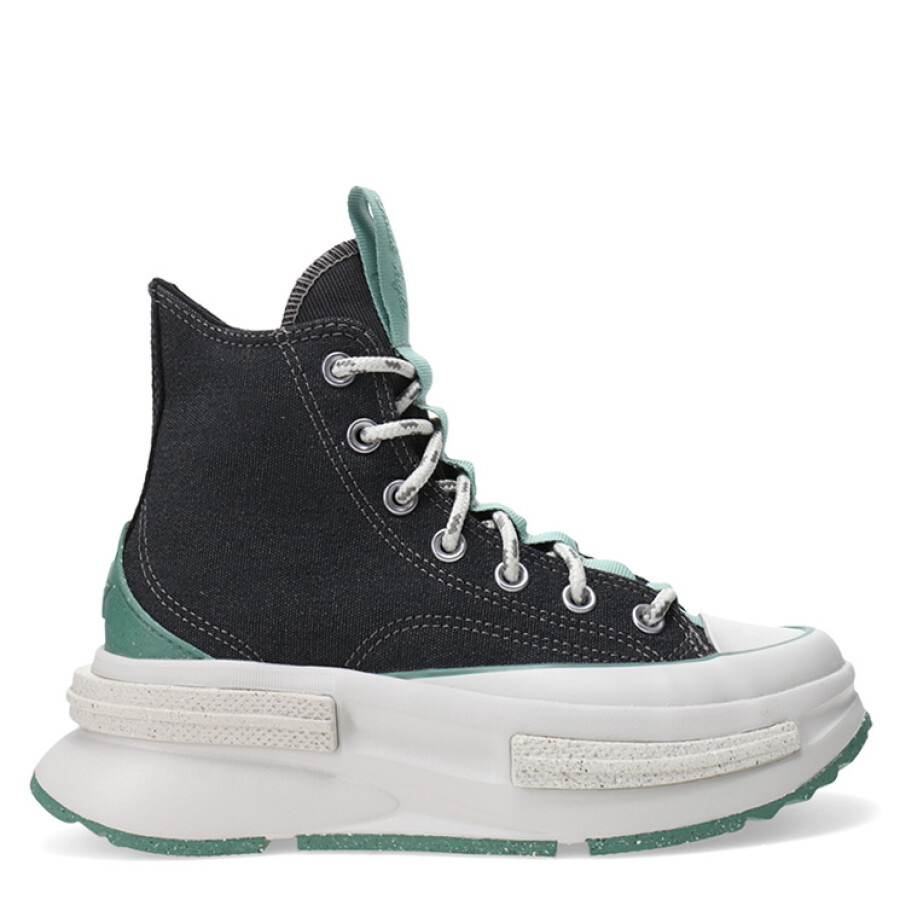Championes de Mujer Converse Run Star Legacy CX Negro - Verde Agua