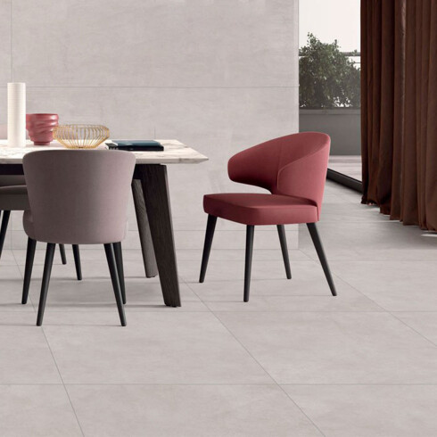 CERAMICA 82X82 GRIS ACETINADO RECTIFICADO GRIS