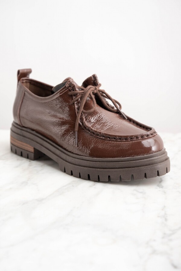 Mocasin Cuero Cafe