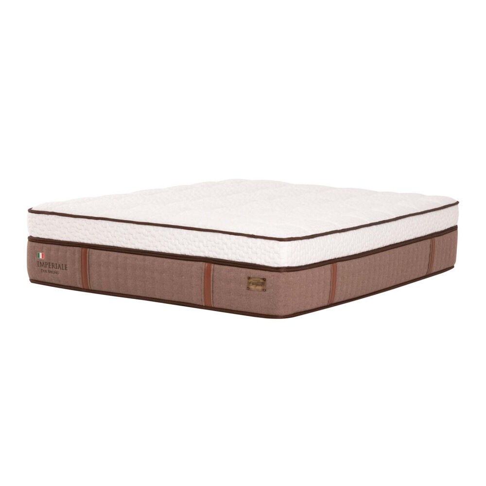 COLCHÓN SUPER KING RESORTESPOCKET NATURAL-BEIGE IMPERIALE DUO SPRING