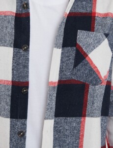 300563 SOBRECAMISA HARRY Azul Osc/rojo