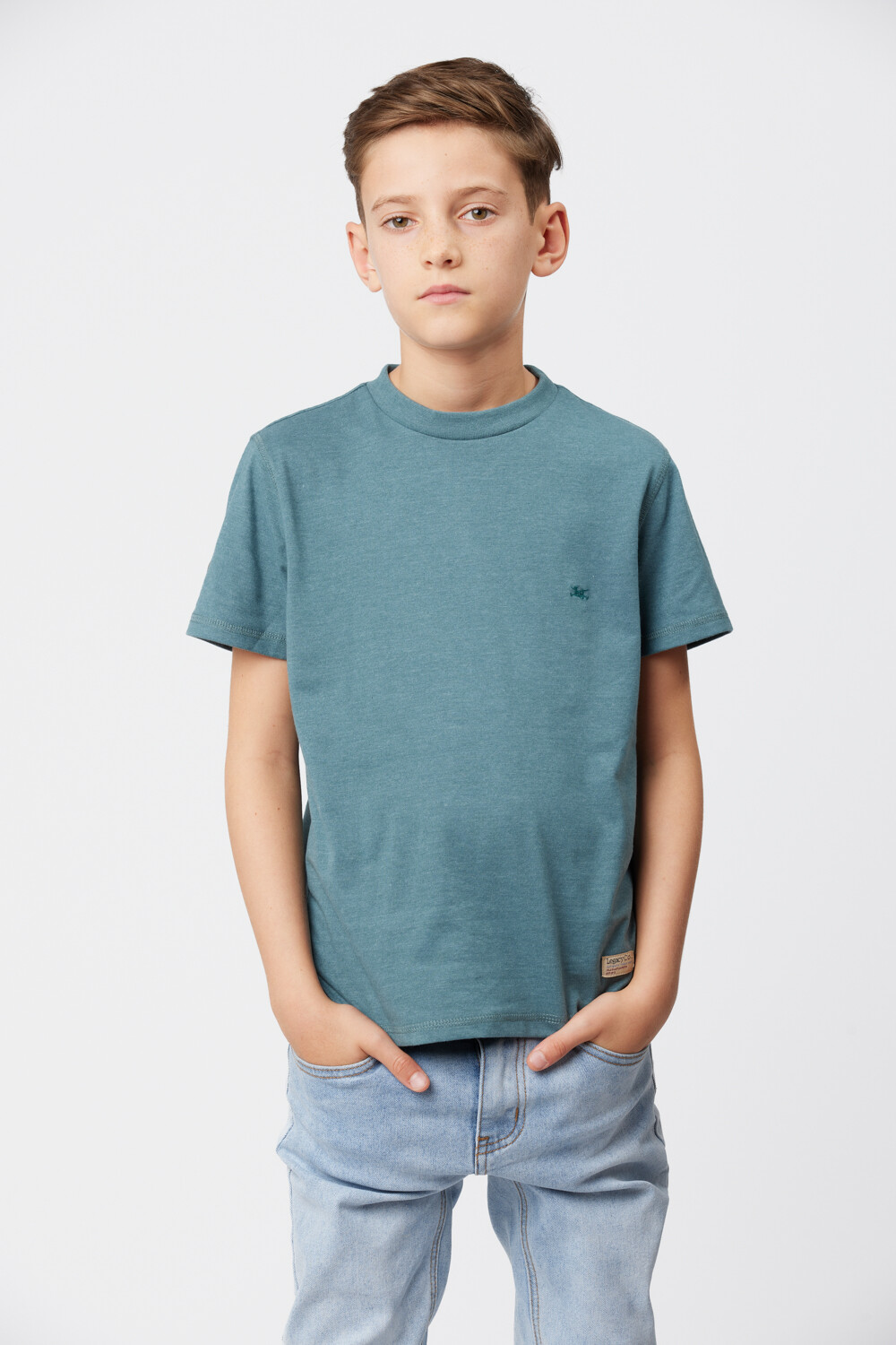 REMERA BÁSICA DE ALGODÓN Verde