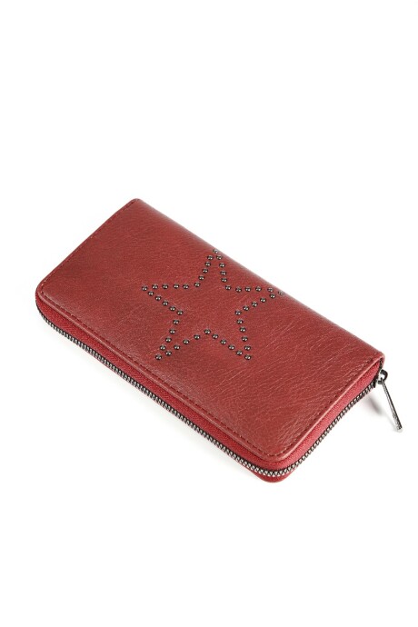 Billetera Startruck Rojo Oscuro